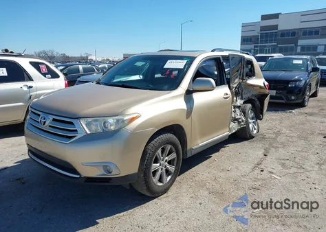 2011 Toyota Highlander Se V6 from USA, damaged, VIN 5TDBK3EH8BS056559